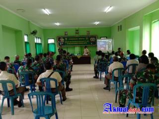 Kodim 1616/Gianyar, Selengggarakan Bintal Idiologi dan Kejuangan Serta Binroh Agama Hindu