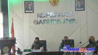 Danrem 045/Gaya Berikan Pembekalan Kepada Pasis Seskoal Dikreg Angkatan LIX