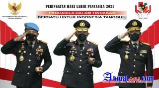 Refleksi Hari Lahir Pancasila, Kapolri: Bersatu dan Gotong Royong Melawan Covid-19