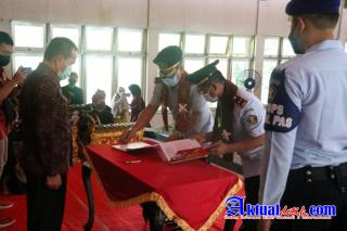 Ka. Kanwil Kemenkumham Bali, Saksikan Serah Terima Jabatan Kalapas Kelas IIB Singaraja