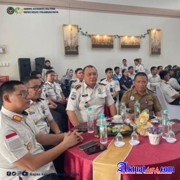 Bapas Palangka Raya ikuti kegiatan Pembukaan Pelatihan Pemasaran Hasil Karya Binaan