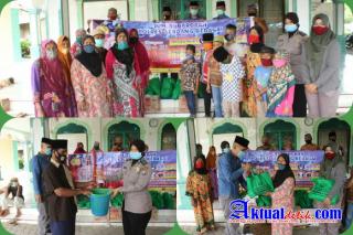 Jumat Barokah, Polres Sergai Berbagi Dengan Anak Yatim dan Kaum Dhuafa