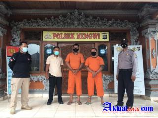 Dua Anggota Ormas Baladika di Amankan Tim Opsnal Polsek Mengwi