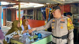 Warga Kampung Nelayan Sebrang Apresiasi Pengamanan TPS Oleh Polres Pelabuhan Belawan