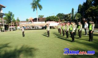 204 Personil Polres Gianyar Disiagakan di Hari Raya Pagerwesi