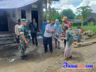 Dandim 1619/Tabanan Tinjau Rencana Perehaban Rumah Janda Veteran