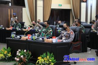 Rapim TNI-Polri 2021 Solidkan Barisan Kawal Vaksinasi Hingga Pulihkan Ekonomi Nasional