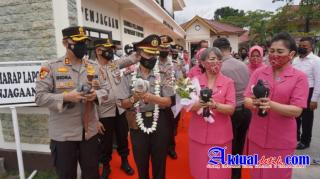 Upacara Pelepasan Purna Bakti Personil Polres Pelalawan