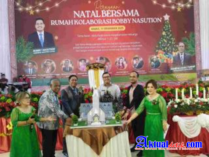 Natal Rumah Kolaborasi, Gubsu Ajak Warga Tebarkan Damai Natal Dan Solidaritas Di Tengah Bencana