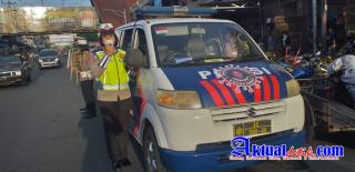 Sat Lantas Polres Pematangsiantar Laksanakan KRYD