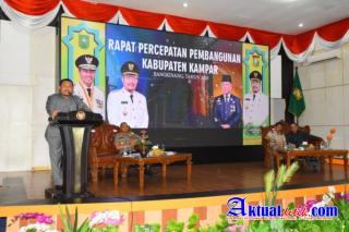 Bupati Kampar Jabarkan RPJMD dan Program Percepatan Pembangunan Tahun 2020