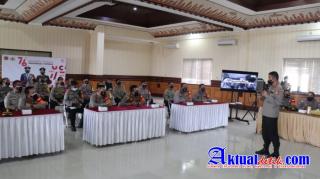 Pelatihan Tracing Oleh Tim Korbinmas Baharkam Polri Kepada Para Kapolsek dan Bhabinkamtibmas