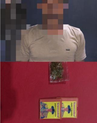 Tim Drugs Hunter Resnarkoba Polres Tanjungpinang Amankan Pengguna Narkoba Jenis Ganja