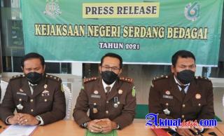 Kasus Dugaan Korupsi Dana Hibah KPUD Sergai, Kejari Sergai Sita Uang Rp 141 Juta