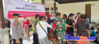 Kapolsek Kubu Pantau Langsung Pencairan Dana BLT BBM dan Sosialisasikan Penyesuaian Harga BBM