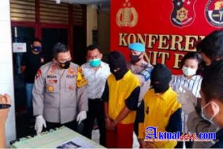 Polsek Percut Sei Tuan Ringkus Tersangka Penyiram Air Keras di Sibolga