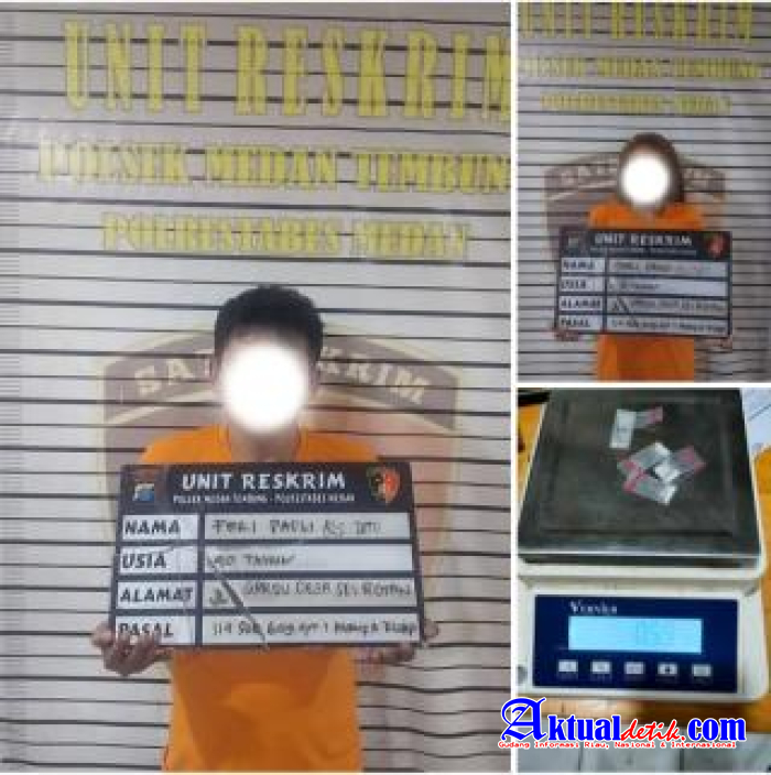 Polsek Medan Tembung Ungkap Peredaran Sabu Dan Extasi, Pasutri Diamankan Dalam Ops Antik Toba 2026