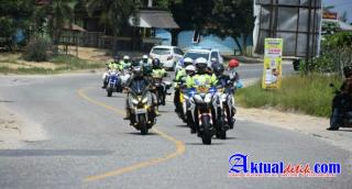 Kapolda Riau Bersama Danrem 031/WB Tinjau Pos PPKM Dan Pelaksanaan Vaksinasi di Kerinci Kanan Siak