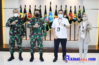 Tingkatkan Kerja Sama, Pangdam XII/TPR Terima Kunjungan Kepala BRI Cabang Pontianak