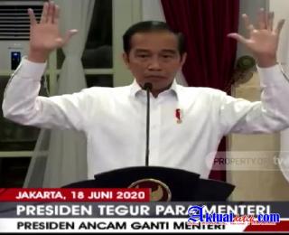 Jokowi Amuk Menteri, Diancam Reshuffle Dan Pembubaran Lembaga Serta Lakukan Apapun Demi 260 Juta Rak