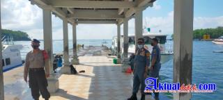 Sat.Polairud Polres Karangasem dan Instansi Terkait,Secara Rutin Cek Area Dermaga Rakyat dan Pesisir