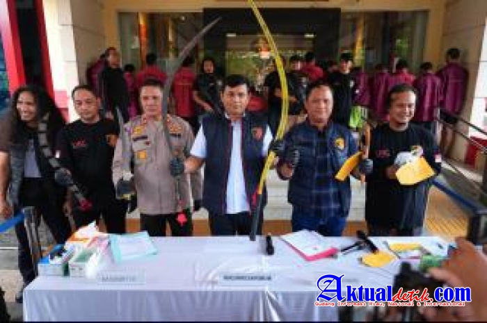 Polda Sumut Tangkap 7 Anggota Komplotan Begal Geng Motor, Beraksi di Lebih dari 25 TKP