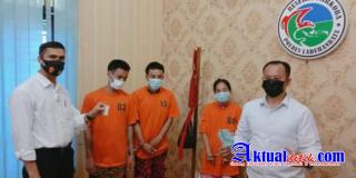 Satu Keluarga Pengedar Sabu, Diamankan Polisi
