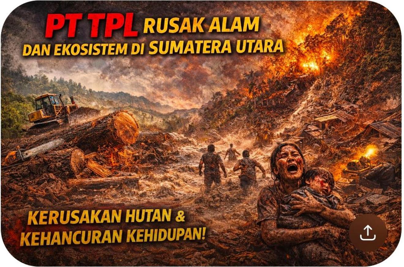 Matinya HAM di Sumatera Utara, Desakan Pencabutan Izin PT TPL Pasca Dugaan Perusakan Hutan dan Benca