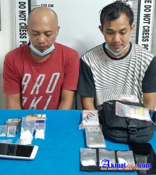 Satuan Reserse Narkoba Polres Pematang Siantar Meringkus Pelaku Bandar Narkoba Jenis Sabu