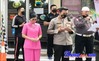 Polres Semarang Salurkan Bantuan Empat Truk Untuk Korban Erupsi Gunung Semeru 