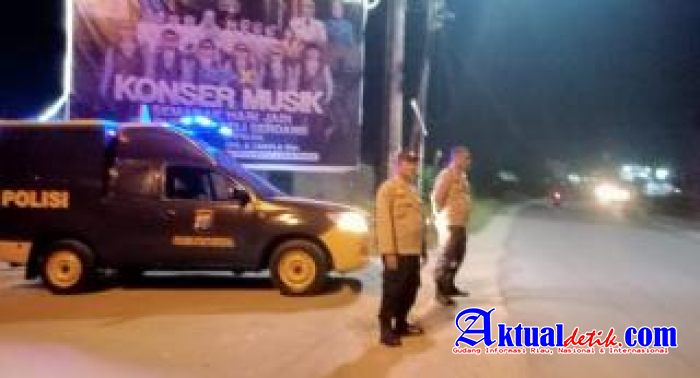 Tingkatkan Keamanan, Jajaran Polresta Deli Serdang Gencarkan Patroli Blue Light dan Dialogis
