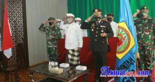 Kapolres Gianyar Bersama Forkopimda Mengikuti Upacara Peringatan Hari Lahir Pancasila