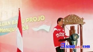 Presiden Joko Widodo Buka Rakernas V Projo Di Balkondes Borobudur Magelang 