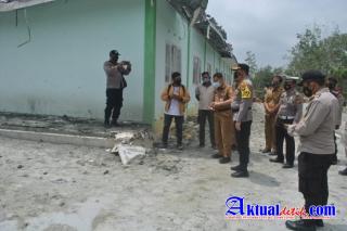 Kapolresta Tinjau Lokasi Semburan Gas di Pondok Pesantren Al-Ikhsan