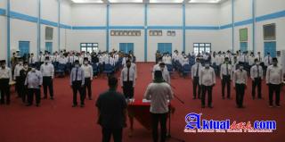 Bupati H.Zukri Tegaskan BPD dan Kades Kelola Dana Desa Yang Tepat Sasaran Bagi Pembangunan Desa