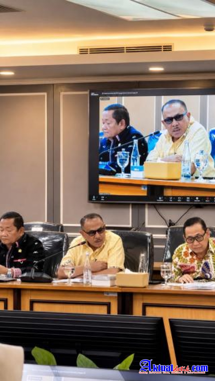 Kawal Anggaran Mitra Kerja, Dr. Maruli Siahaan Ikuti Rangkaian Rapat Kerja Komisi XIII DPR RI