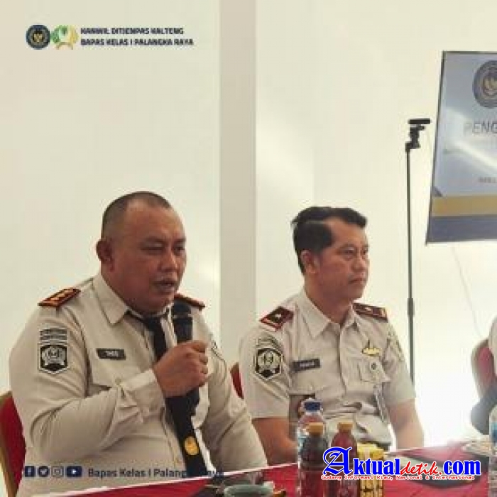 Kepala Kanwil Ditjenpas Kalteng Perkuat Sinergi Dan Profesionalisme Pegawai Bapas Palangka Raya