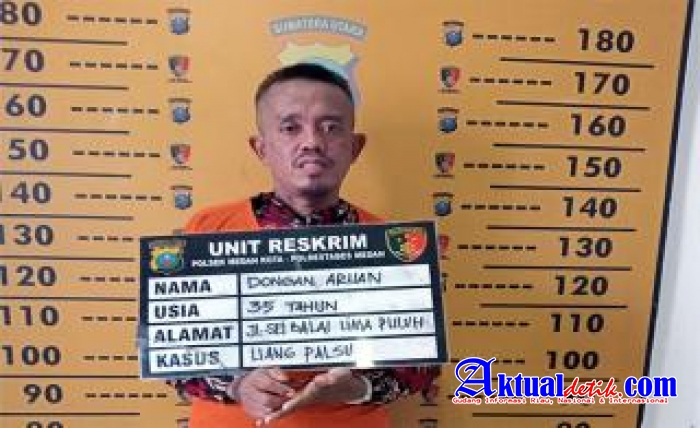 Polsek Medan Kota Mengamankan Seorang Pelaku Peredaran Uang Palsu