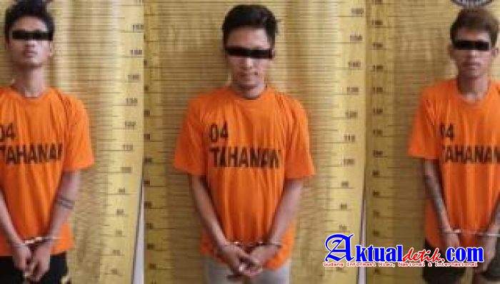 Jual Narkoba Dekat Rumah Ibadah, Tiga Orang Pria Di Gelandang Ke Polres Binjai