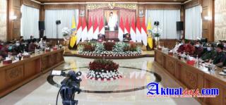Bupati Sanjaya Rapat Bersama Gubernur Koster Bahas Pembangunan di Daerah