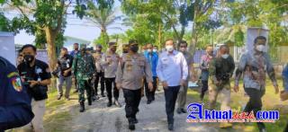 Kunjungan Kerja Wakapolri ke Riau Untuk Memastikan PPKM dan Kesiap Siagaan Pencegahan Karlahut