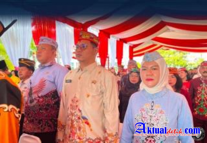 Semangat Kemerdekaan, Bapas Palangka Raya Ikuti Upacara Peringatan HUT Ke 81 RI
