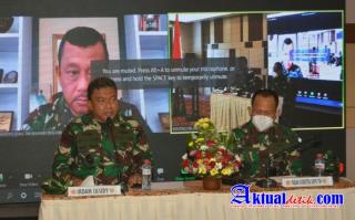 Rakor Rentinkon Kotamaops TNI, Pangdam Ingatkan Kesiapan Langkah Antisipasi