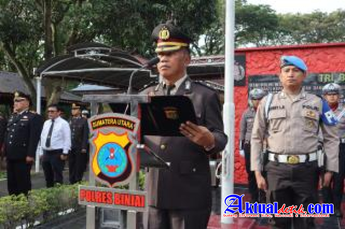 Polres Binjai Peringati Hari Sumpah Pemuda Ke 97 Tahun 2024