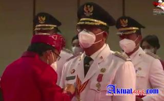 Wabup Sanjaya Dilantik Sebagai Bupati Tabanan Periode 2021-2026