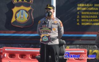 Apel Jam Pimpinan Personil Polres Karangasem di Pimpin Wakapolres