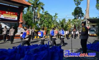 Polres Badung Kembali Salurkan Ribuan Bansos Ke Masyarakat