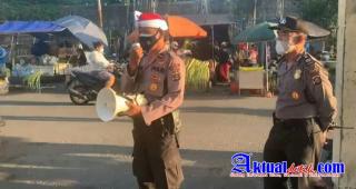 Jangan Meboye, Polsek Sukawati Himbau Pedagang dan Pengunjung Pasar Dewi Sri Batubulan