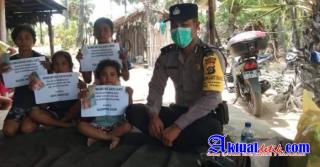 Cegah Anak Putus Sekolah Melalui Program "Gesek" Bhabinkamtibmas Polsek Kubu Lakukan Ini