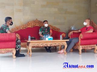 Dandim 1616/Gianyar Melaksanakan Kegiatan Komsos Dengan Tokoh Masyarakat